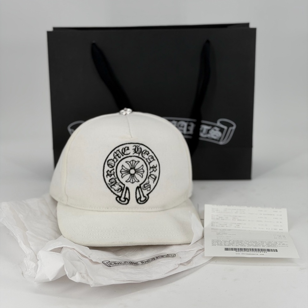 Chrome Hearts Denim Horseshoe Hat